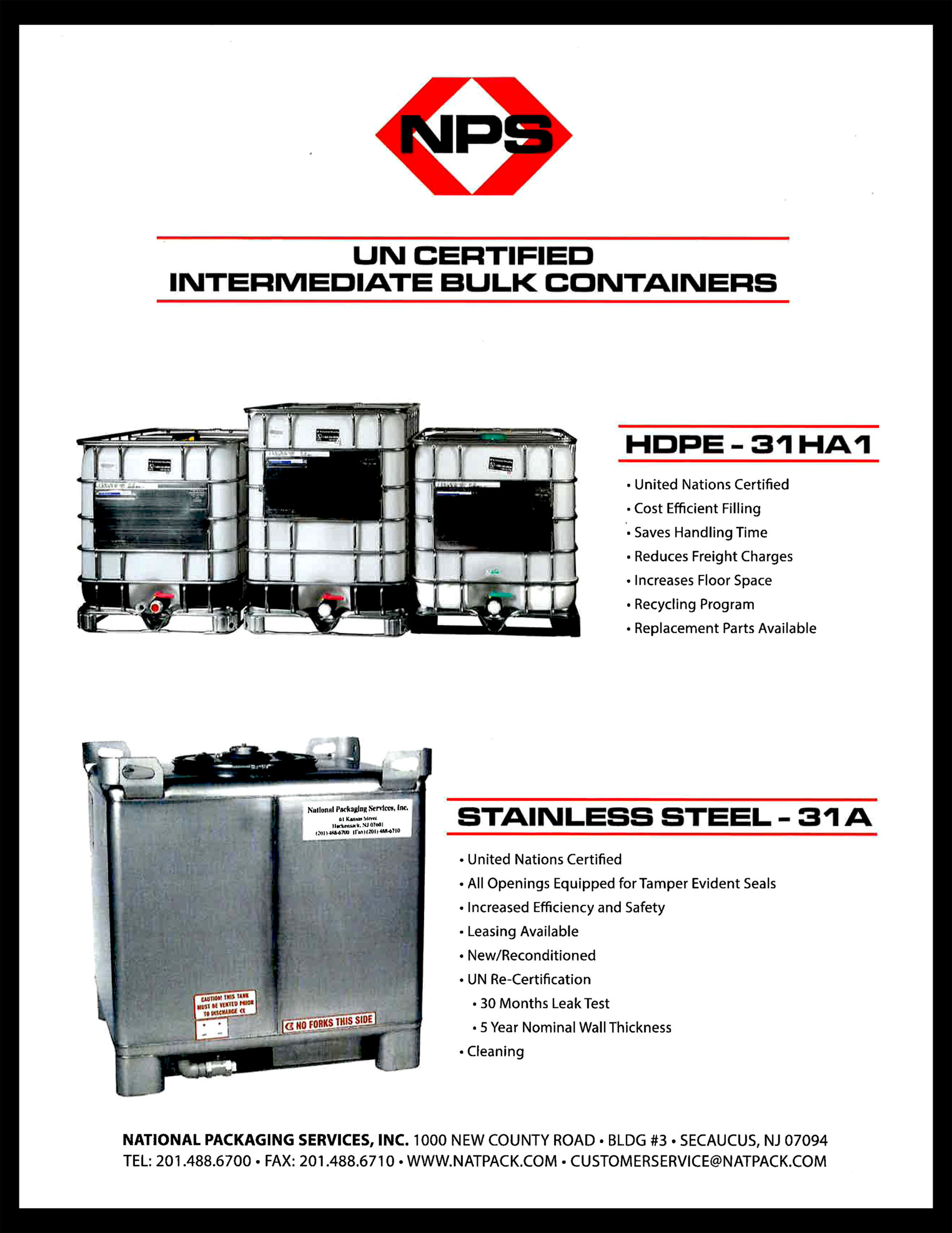 Intermediate Bulk Containers
